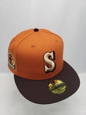 New Era Burdeens Chicago Exclusive Seattle Mariners Fall Pack Hat Size 7 1/2 - Image 1 of 4