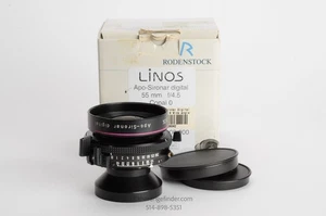 Rodenstock 55mm f4.5 Apo-Sironar Digital Lens in Prontor Professional Shutter - Picture 1 of 12
