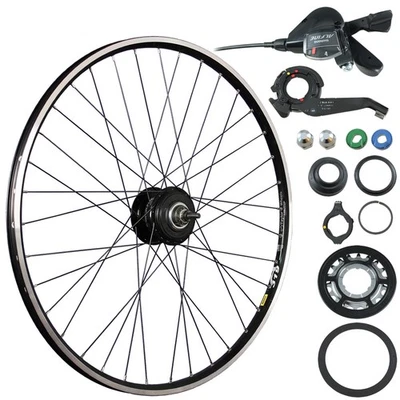 Laufrad 28 Zoll Hinterrad Mavic A319 Disc CL Shimano Alfine 8 SG-S7001 schwarz - Bild 1 von 4