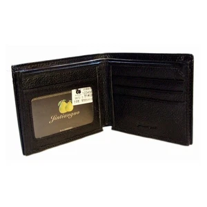 Mens Wallet Real Leather Purse ID Credit Card Holder Coin Pocket Gift New W08 - Picture 1 of 4