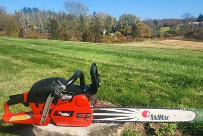 PORTED REDMAX GX5000 (red Husky 545) Chainsaw 18in **FAST MACHINE** - Image 1 of 4