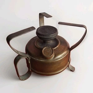 Antico Fornello Portatile F.lli Santini Aquilas Raro Da Collezione Marchiato - Foto 1 di 13