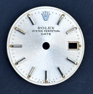 Vintage Rolex Oyster Perpertual Date Watch Dial For 26mm Case 6517 6519 6917 - Picture 1 of 12