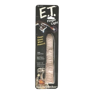 Luz de dedo ET 1982 sellada vintage 5" Knickerbocker E.T. MOC - Imagen 1 de 7