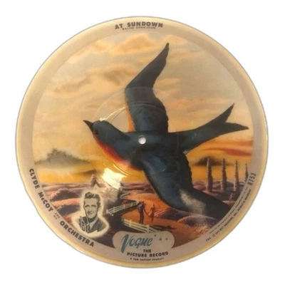 Clyde McCoy At Sundown/Way Down Yonder in New Orleans 78rpm 10" Picture Disc - Image 1 of 4