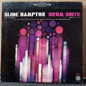 SLIDE HAMPTON-  Drum Suite LP EPIC  BA 17030  Yusef Lateef Max Roach Teo Macero - Picture 1 of 7