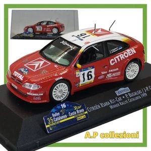 modellino auto 1:43 citroen xsara kit car n16 winner rallye catalunga del 1999 A - Foto 1 di 12