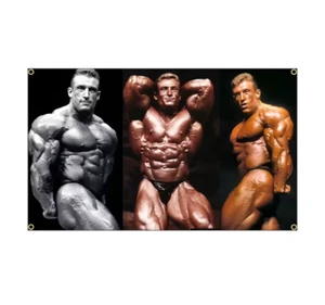 Dorian Yates Mr. Olympia Home Gym Flag Flagge Banner Bodybuilding 90x150 Poster - Bild 1 von 3