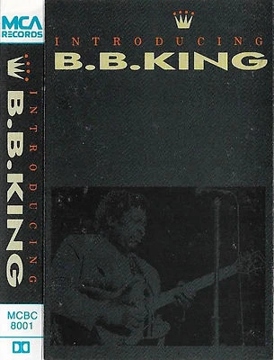 B B KING INTRODUCING B B KING CASSETTE ALBUM ELECTRIC BLUES ROCK MCA RECORDS - Image 1 of 4