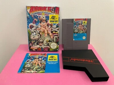 The Adventure Island Part 2 - Nintendo NES - UKV PAL A - Boxed with Manual II LL - Image 1 of 4