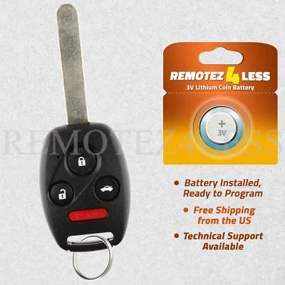 For 2003 2004 2005 2006 2007 Honda Accord Keyless Entry Remote Car Key Fob - Image 1 of 4