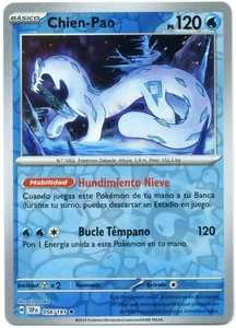 Pokémon CHIEN-PAO 056/191 Reverse Holo Chispas Fulgurantes SSP ES Español CardNM - Imagen 1 de 2