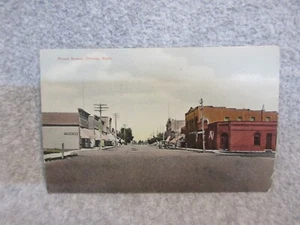 1916 CHENEY Washington Street Scene BUSINESS DISTRICT POSTCARD Posted SHARP - Picture 1 of 2