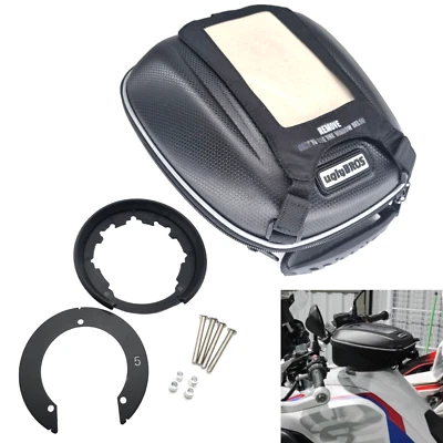 Motorrad Tankrucksack & Tankschloss Set - Yamaha MT-125 MT-10 MT-09 XJR YZF R1 R6 - Bild 1 von 4