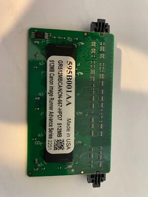 595B001AA Canon 512MB TYPE D Copier Memory (Gigaram) - Image 1 of 4