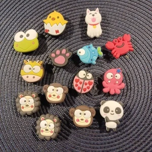 14 pc Crocs Charms Animals Accessories - Picture 1 of 2