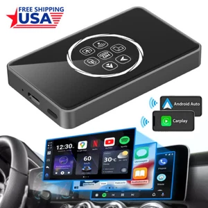 Wired to Wireless Carplay Adapter Car TV Mate HDMI Out Screen Cast Plug & Play- - Picture 1 of 20
