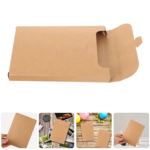 100 Pcs CD-Tasche Aus Kraftpapier Disc-Hüllen DVD-Speicherhalter - Afbeelding 1 van 12