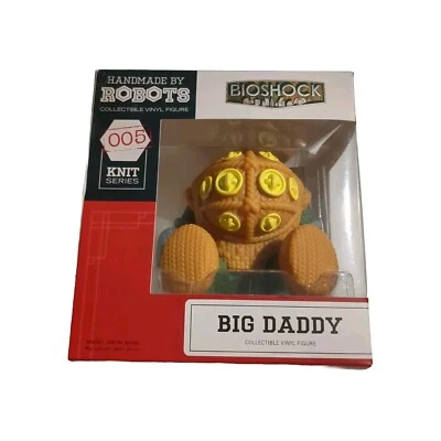 Handmade by Robots Bioshock Big Daddy 005 Knit Series collectible vinyl figure - Image 1 of 2
