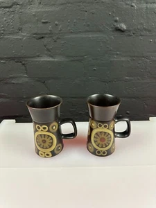2 x Denby Arabesque Large Grand Mugs 5.5" High 9 Sets Available - Picture 1 of 6