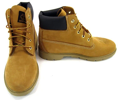 Timberland Shoes 6 Inch Prem Juniors Wheat/Brown Boots Mens 7 (Womens 9) - Image 1 of 4