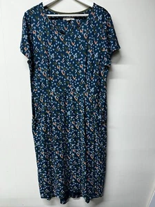 White Stuff Damenkleid Größe 16 mittellang türkisgrün NEU ohne Etikett UVP 60 £ - Bild 1 von 17