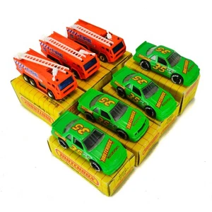 MATCHBOX MB#54 Chevy Lumina #35 Stock Car Airport Fire Tender MB#8 Lot  - Picture 1 of 9