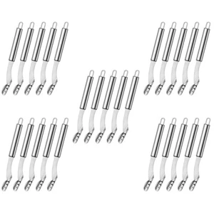 5 Pieces Ensemble De Dissolvant Du Cœur Extracteur Noyau Outils Piment - Photo 1/12