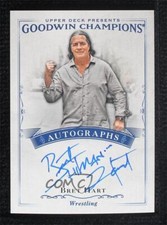 2016 Upper Deck Goodwin Champions Auto Bret Hart #A-BH