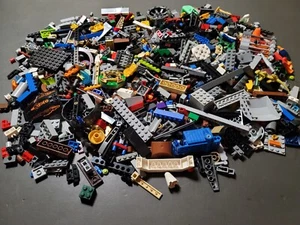 Lot of Misc. Lego Pieces and Small Toys 2 lbs. 7 oz. (Lot E) - Picture 1 of 10