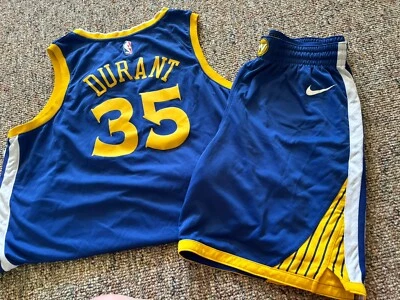 Camiseta deportiva Kevin Durant Nike Golden State Warriors Icon talla 56 para hombre/pantalones cortos (42) Foto 1 de 4