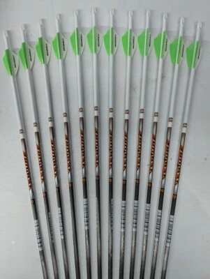 12 Easton Venture 600 Youth Carbon Arrows! WILL CUT TO LENGTH & INSTALL INSERTS! - Image 1 of 3