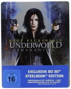 "UNDERWORLD: AWAKENING" - Vampire Horror Cult - ltd Blu-ray STEELBOOK - 3D + 2D - Picture 1 of 4