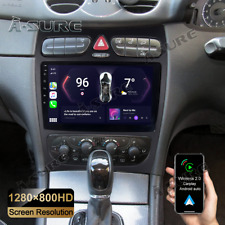 Für Mercedes Benz CLK Klasse W209 2+32GB Autoradio Android 12 GPS Navi Carplay