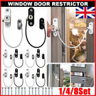 4/8Set Window Door Cable Restrictor Ventilator Child Baby Safety Security Lock