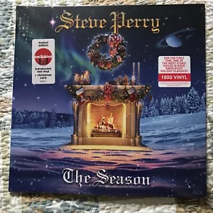 Steve Perry - The Season Exclusive Limited Red Colored Vinyl LP Christmas Album - Picture 1 of 12