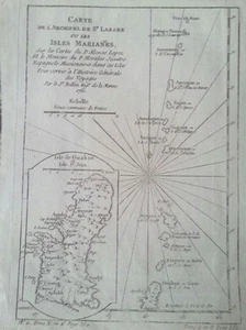 Îles Mariannes, Carte Original De Bellin, 1764 - Picture 1 of 1