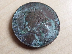 George IV Half-Penny 1826 (myrefn10824) - Picture 1 of 4