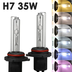 Repuesto de faros súper brillantes A1 2x XENON H7 HID CA 35W 4K 6K 8K 10K+ - Imagen 1 de 12