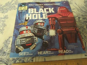 Vtg. 1979 Buena Vista Records #381 Walt Disney's The Black Hole Book Record Set - Picture 1 of 24