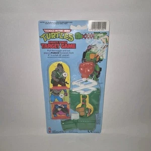 TEENAGE MUTANT NINJA TURTLES GAME (TARGET GAME ) 1989 Vintage - Imagen 1 de 3