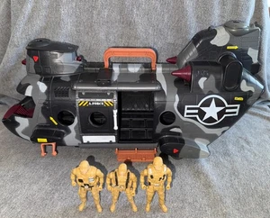 Chap Mei Soldat A Force Chinook Hubschrauber Restaurationsteile Teile & 3 Figuren - Bild 1 von 11