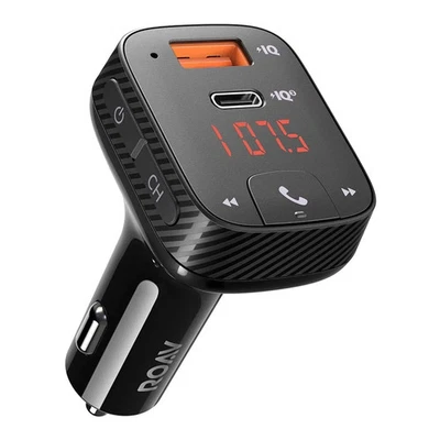Anker Roav T2 Bluetooth FM Transmitter & Charger SmartCharge IQ 3.0 - Image 1 of 4