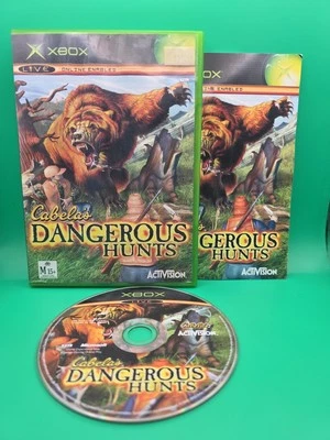 Cabela's Dangerous Hunts Xbox Original Game - PAL - Complete W Manual - Image 1 of 3