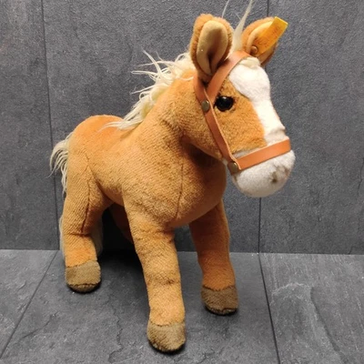 Steiff Rocco Pferd Pony 072659 Kuscheltier Plüschtier Ca. 32cm | Knopf & Fahne  - Bild 1 von 4