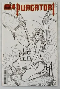 Purgatori #4D Boceto Variante Hell and Back Parte 4 Incentivo (Dinamita, 2014) Casi Nuevo - Imagen 1 de 8