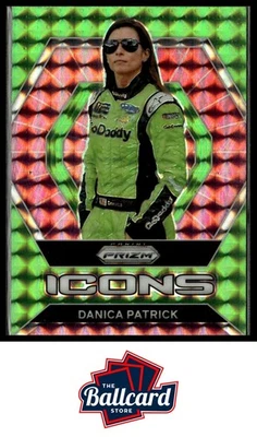 2022 Panini Prizm #86 Danica Patrick Reactive Green - Image 1 of 2