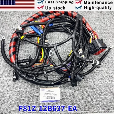 F81Z12B637EA NEW Ford 99-01 Super Duty F250 F350 7.3L Engine Wiring Harness - Image 1 of 4