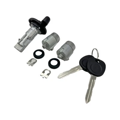 Juego de cilindros de cerradura de puerta con 2 llaves para Chevy Express 1500 GMC Savana 1500 2001-07 Foto 1 de 4