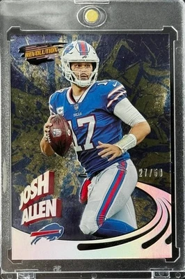 Josh Allen 2022 Panini Zenith Revolution #PR-3 /50 Buffalo Bills - Image 1 of 3